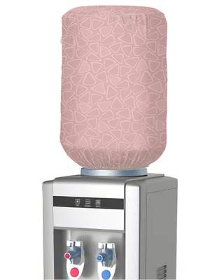 Pink Polyester  Water Dispenser Bottle Cover 5