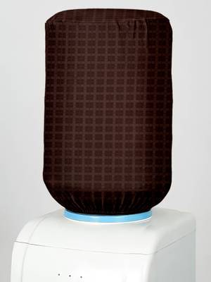Brown Polyester  Water Dispenser Bottle Cover 2