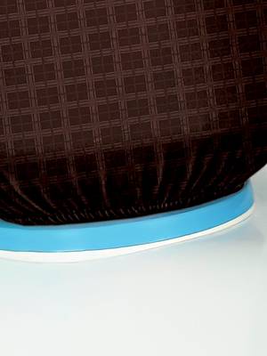 Brown Polyester  Water Dispenser Bottle Cover 3