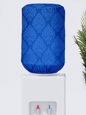Blue Polyester  Water Dispenser Bottle Cover 1