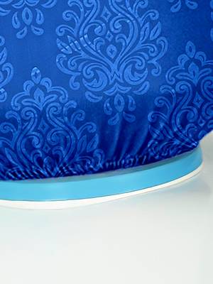 Blue Polyester  Water Dispenser Bottle Cover 3