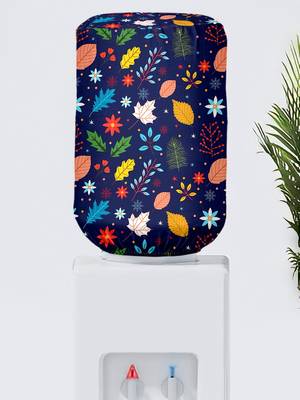 Blue Polyester  Water Dispenser Bottle Cover 1