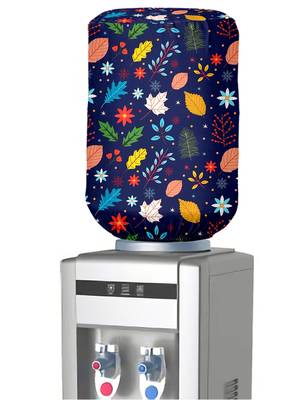 Blue Polyester  Water Dispenser Bottle Cover 5