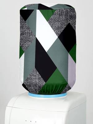 Green Polyester  Water Dispenser Bottle Cover 2
