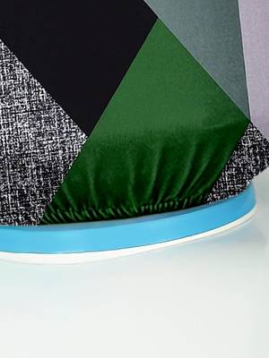 Green Polyester  Water Dispenser Bottle Cover 3