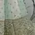 Light-green embroidered georgette semi stitched lehenga