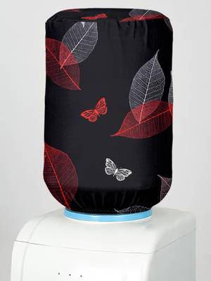 Black Polyester  Water Dispenser Bottle Cover 2