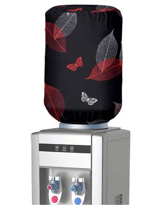 Black Polyester  Water Dispenser Bottle Cover 5