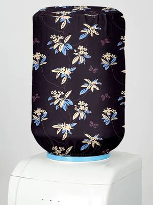 Black Polyester  Water Dispenser Bottle Cover 2