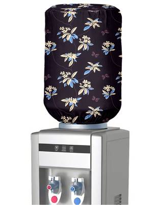 Black Polyester  Water Dispenser Bottle Cover 5