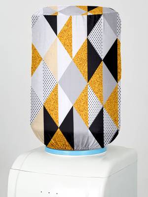 Yellow Polyester  Water Dispenser Bottle Cover 2