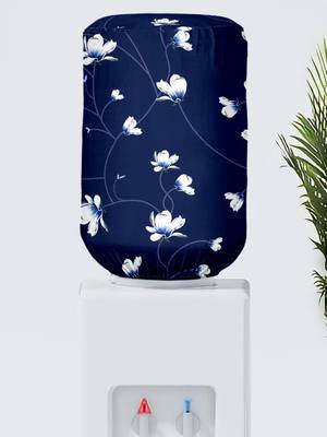 Blue Polyester  Water Dispenser Bottle Cover 1