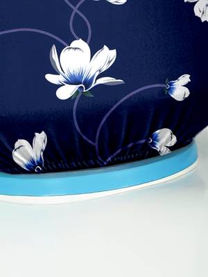 Blue Polyester  Water Dispenser Bottle Cover 3