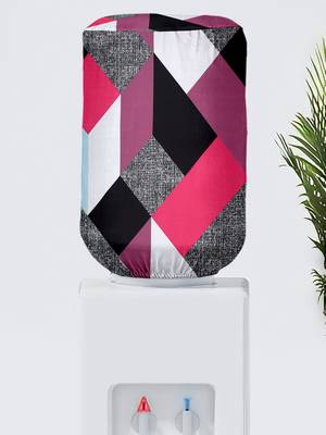 Pink Polyester  Water Dispenser Bottle Cover 1