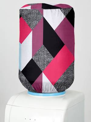 Pink Polyester  Water Dispenser Bottle Cover 2