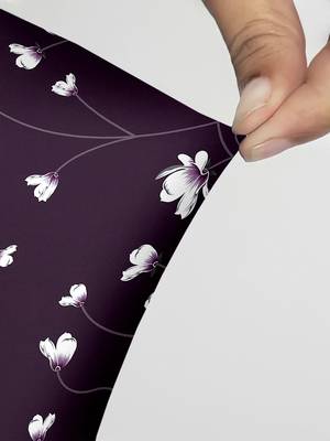 Purple Polyester  Water Dispenser Bottle Cover 4
