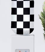 White Polyester  Water Dispenser Bottle Cover