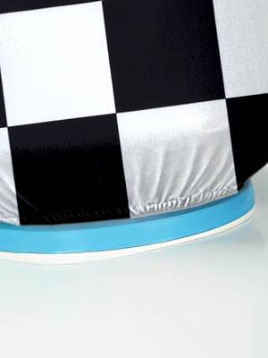White Polyester  Water Dispenser Bottle Cover 3