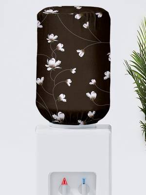 Brown Polyester  Water Dispenser Bottle Cover 1