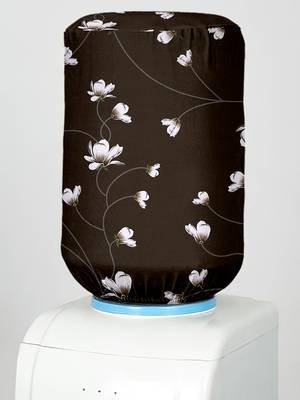 Brown Polyester  Water Dispenser Bottle Cover 2