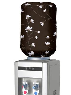 Brown Polyester  Water Dispenser Bottle Cover 5