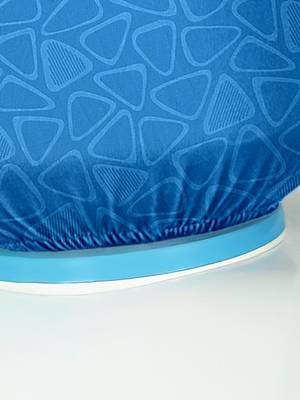 Blue Polyester  Water Dispenser Bottle Cover 3
