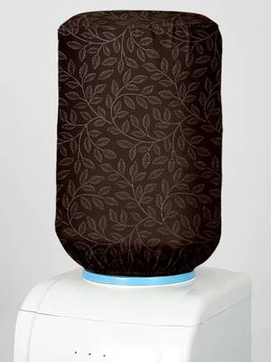 Brown Polyester  Water Dispenser Bottle Cover 2