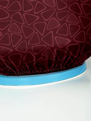 Maroon Polyester  Water Dispenser Bottle Cover 3