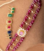 Multicolor agate necklaces