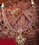 Multicolor agate necklaces