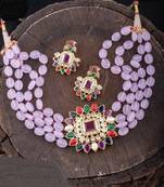 Multicolor agate necklaces