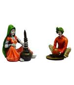 Karate Style Monk Buddha Smoke Backflow Cone Incense Holder DECORative Showpiece with 10 free Smoke Backflow