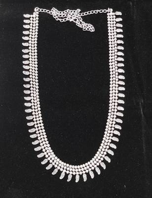 Traditional Oxidised Design long Necklace for Women and Girls 1