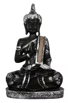 eCraftIndia Handcrafted DECORative Meditating Buddha