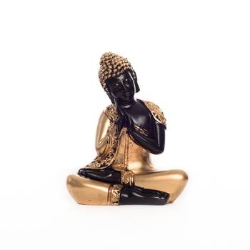 E Craft India Buddha Idol Brass Golden 2