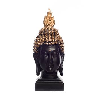 eCraftIndia Elegant Gold Hair Buddha Head 2