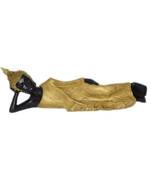 Ecraftindia Reclining Buddha Antique Showpiece 30x20