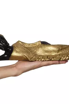 Ecraftindia Reclining Buddha Antique Showpiece 30x20