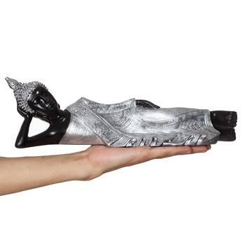 eCraftIndia DECORative Thai Reclining Buddha Antique Showpiece 3