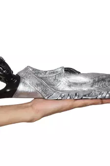 eCraftIndia DECORative Thai Reclining Buddha Antique Showpiece