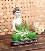 e craft india buddha showpiece green 24 cm