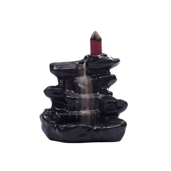 eCraftIndia Dropping Fountain Design DECORative Showpiece with 10 free Smoke Backflow Scented Cone Incenses 2