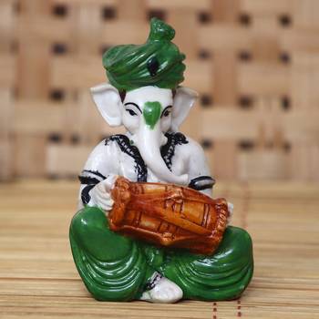 eCraftIndia Lord Ganesha playing Dholak 2