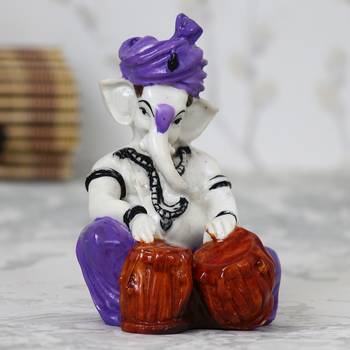 eCraftIndia Lord Ganesha playing Tabla 1