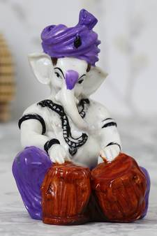 eCraftIndia Lord Ganesha playing Tabla