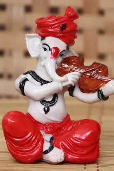 eCraftIndia Lord Ganesha playing Violin
