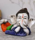 e craft india decorative lord ganesha blue 30x20cm