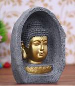 eCraftIndia Peaceful Lord Buddha Golden Statue