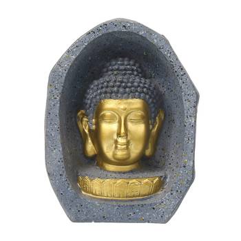 eCraftIndia Peaceful Lord Buddha Golden Statue 3