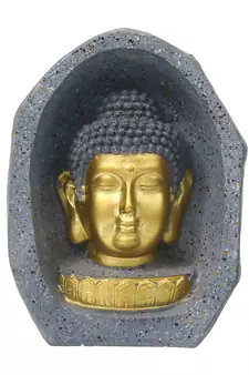 eCraftIndia Peaceful Lord Buddha Golden Statue